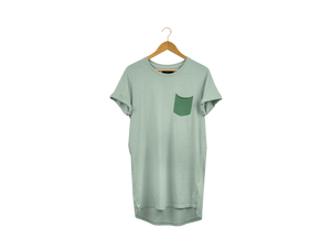 Longline T-shirt on a Hanger